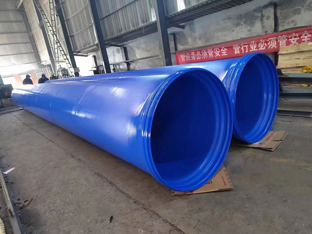 大口徑承插口連接涂塑鋼管